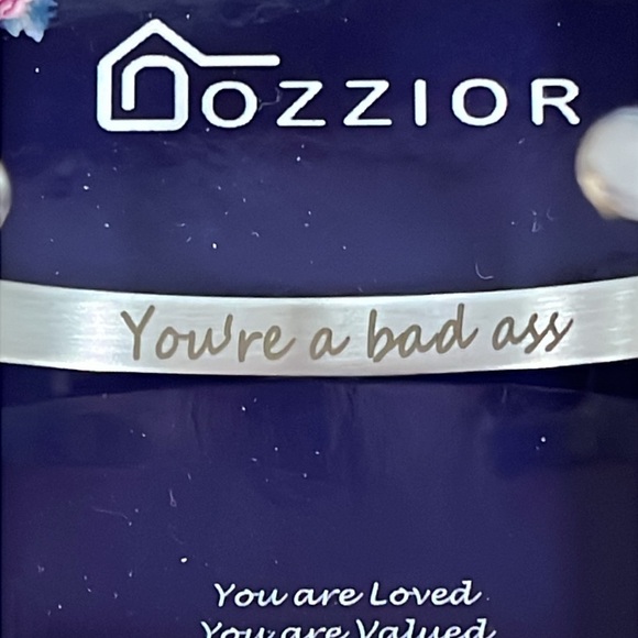 Brand New Inspirational Stainless Steel Adjustable Cuff Bracelet Bangle Engraved - Picture 5 of 12